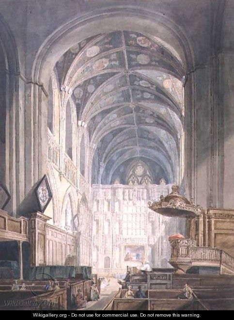 St Albans Cathedral - Thomas Girtin