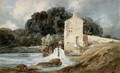 The Abbey Mill Knaresborough - Thomas Girtin