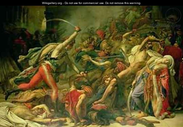 The Revolt at Cairo - Anne-Louis Girodet de Roucy-Triosson