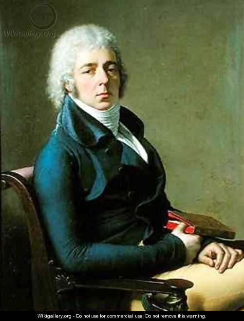 Portrait of Citizen Bourgeon - Anne-Louis Girodet de Roucy-Triosson