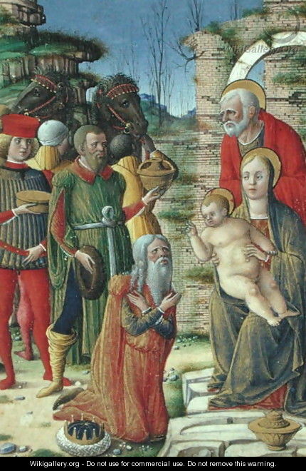 Adoration of the Magi - da Cremona Girolamo