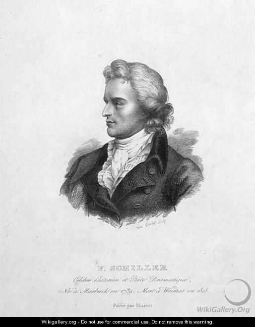Friedrich Schiller 1759-1805 - Emile Giroux