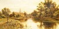 The Thames at Marlow - Alfred I Glendening