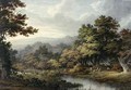Forest Glade with Pool and Deer - John Glover
