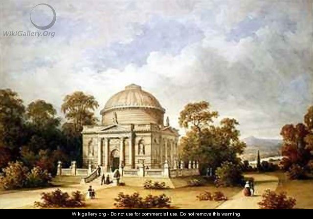 A Design for the Hamilton Mausoleum - Henry Edmund Goodridge
