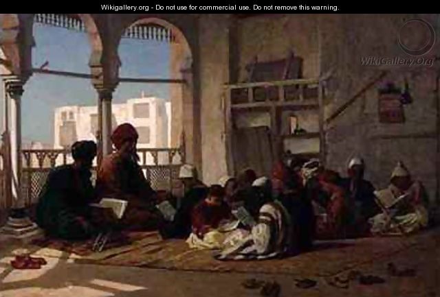 Sultan Hassans School in Cairo - Frederick Goodall
