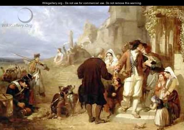 Departure of the Brittany Conscript - Frederick Goodall