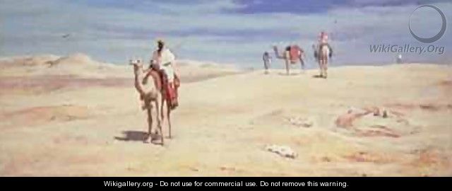 Arabs in the Desert 2 - Frederick Goodall