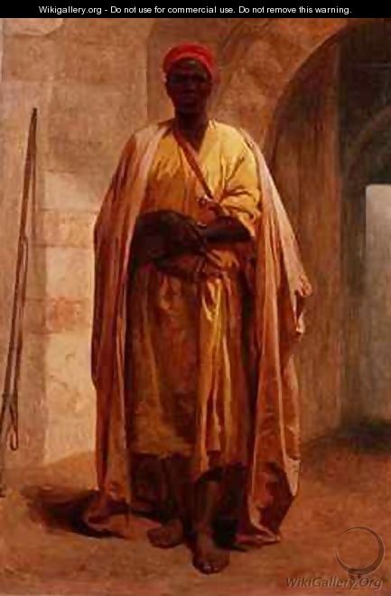 Portrait of a Young Arab - Frederick Goodall
