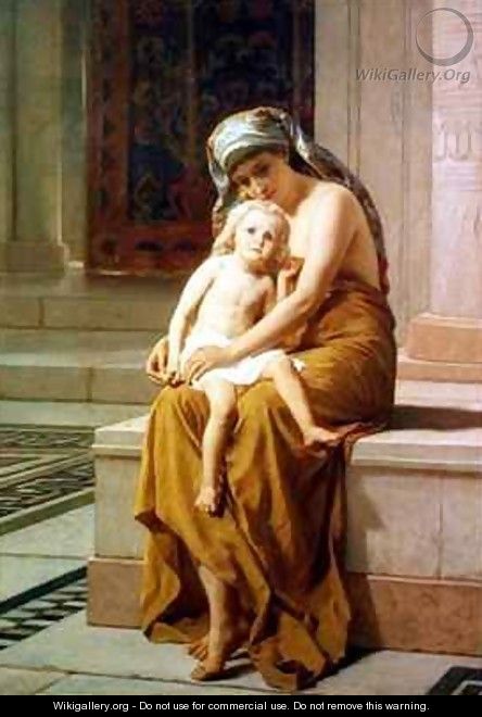 Mother and child - Frederick Goodall