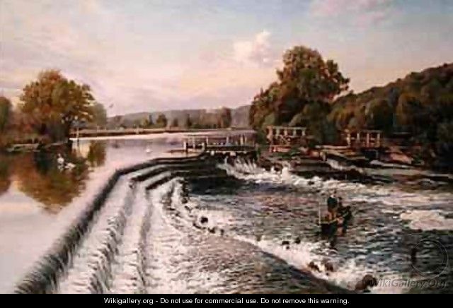 Boulters Weir Old Windsor - Walter H. Goldsmith