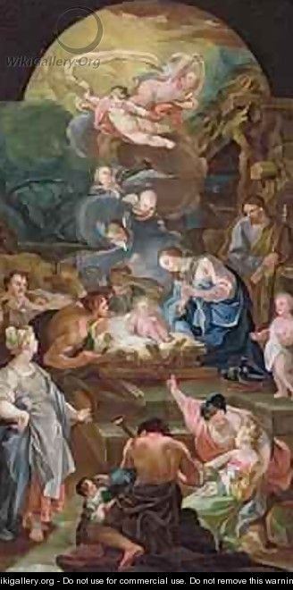 Adoration of the Shepherds - Antonio the Elder Gonzalez Velazquez