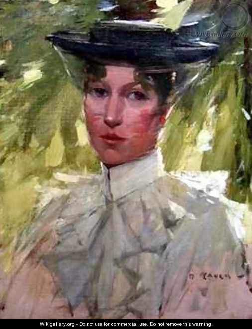 Portrait of a Young Woman - David Gould