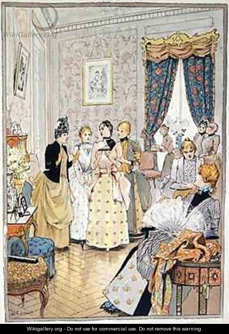 The Wedding Presents 1886 - Auguste Francois Gorguet