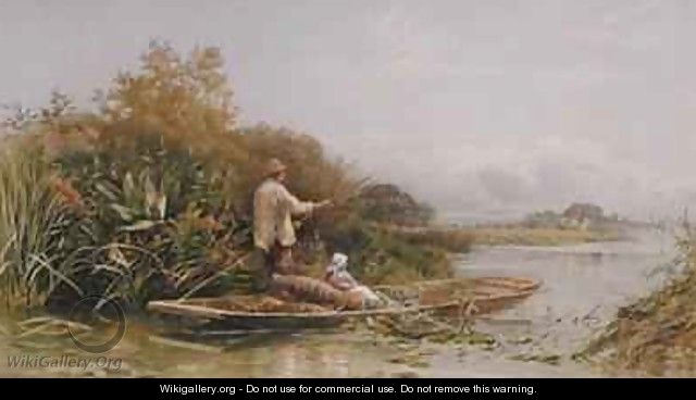 Eel Trappers on the Thames - William W. Gosling