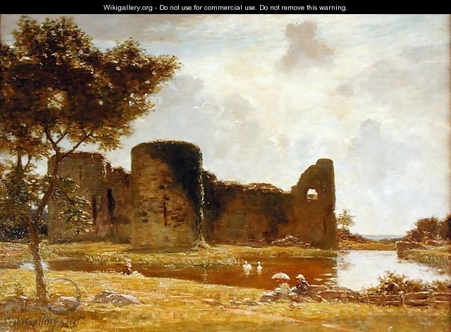 Melksham Castle - Albert Goodwin