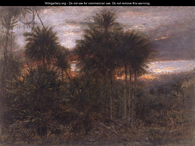 The Jungle Wherein all the beasts of the forest do move - Albert Goodwin
