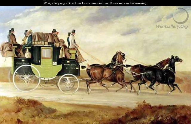 London to Bristol and Bath stage coach - Charles Cooper Henderson
