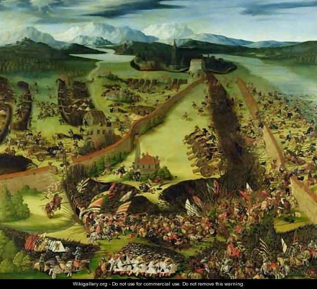 The Battle of Pavia - Ruprecht Heller