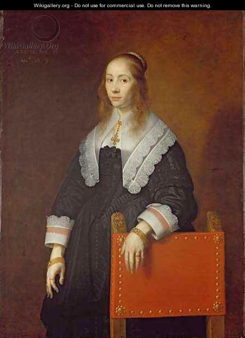 A Young Woman - Bartholomeus Van Der Helst
