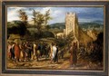 Christ entering Jerusalem - Jan van Hemessen