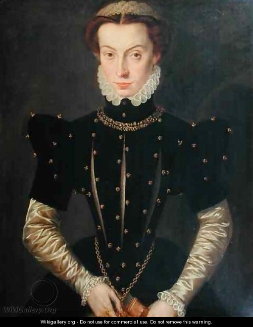 Portrait of the Blessed Margaret of Lorraine 1463-1521 - Katharina van Hemessen
