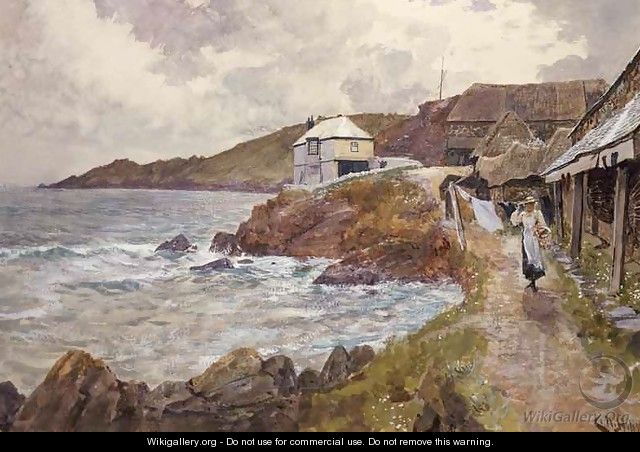 Coast Scene - Charles Napier Hemy