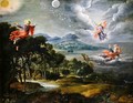 The Creation of Heaven Earth and Water - Willem van, the Elder Herp