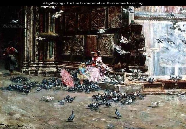 Feeding the Pigeons - Lievan Herremans