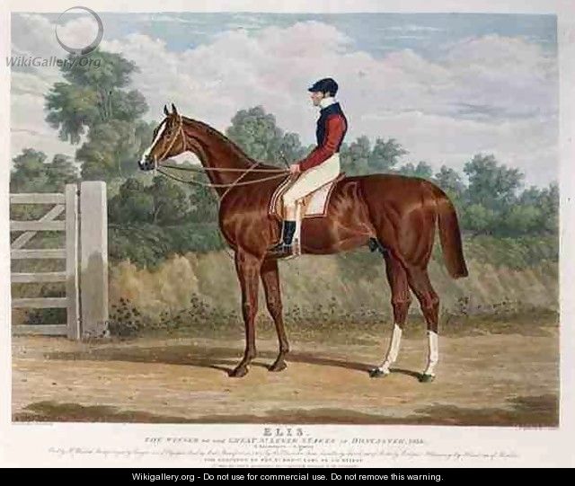 Elis the Winner of the Great St Leger Stakes at Doncaster - (after) Herring Snr, John Frederick