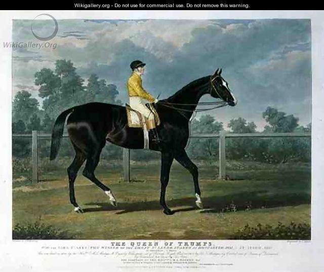 Queen of Trumps Won the Oaks Stakes the Winner of the Great St Leger Stakes at Doncaster - (after) Herring Snr, John Frederick