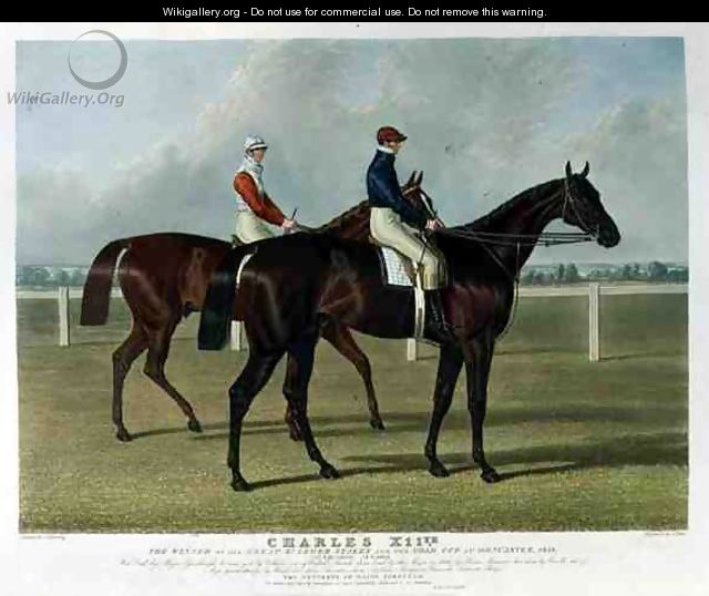 Charles XII the Winner of the Great St Leger Stakes at Doncaster - (after) Herring Snr, John Frederick