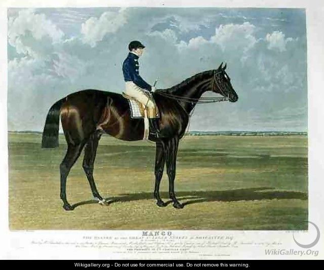 Mango the Winner of the Great St Leger Stakes at Doncaster - (after) Herring Snr, John Frederick
