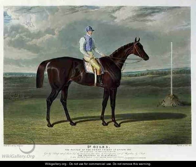 St Giles the Winner of the Derby Stakes at Epsom - (after) Herring Snr, John Frederick
