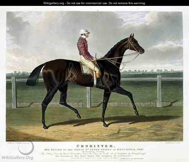 Chorister the Winner of the Great St Leger Stakes at Doncaster - (after) Herring Snr, John Frederick