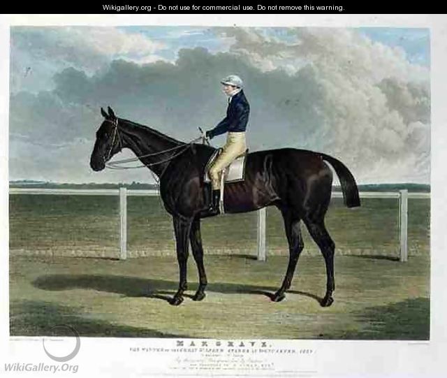 Margrave the Winner of the Great St Leger Stakes at Doncaster - (after) Herring Snr, John Frederick