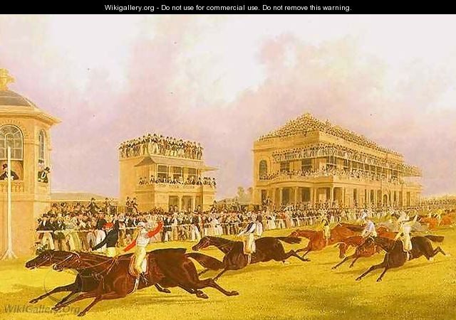 The Dead Heat for the Doncaster Great St Leger Stakes between Charles XII and Euclid - J. F. & Pollard, James Herring Snr.
