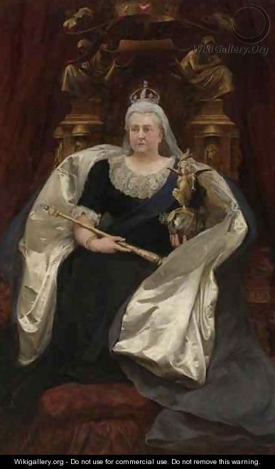 Queen Victoria 1819-1901 - Sir Hubert von Herkomer