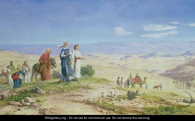 Outside Jerusalem - John Rogers Herbert
