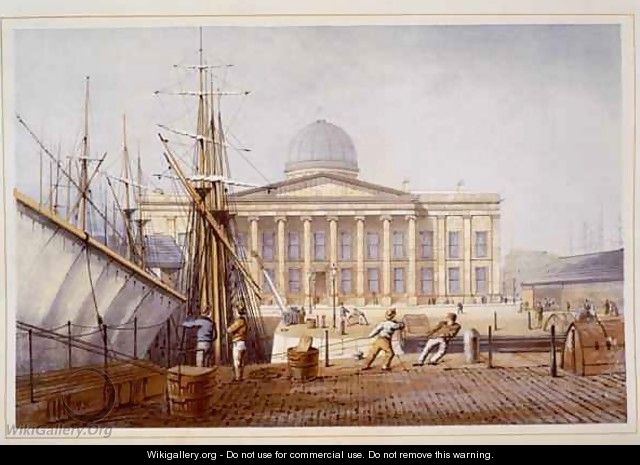 The Customs House and Revenue Building from Modern Liverpool Illustrated - William Gavin Herdman