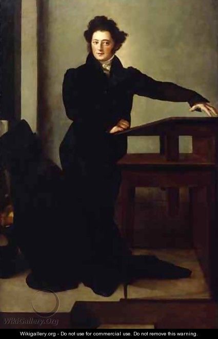 Portrait of Eduard Gans 1796-1839 - Wilhelm Hensel