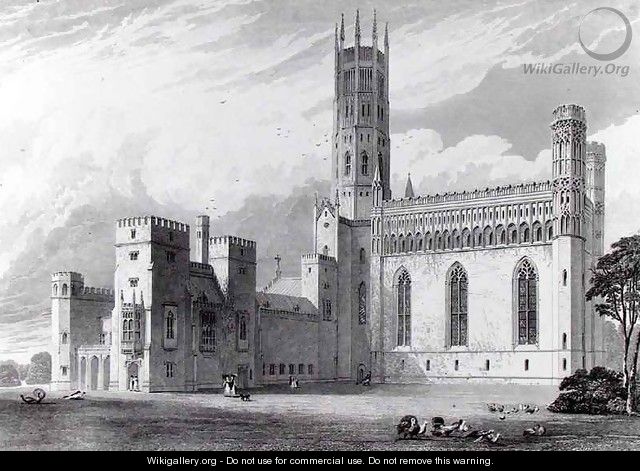Fonthill Abbey from the south east - Thomas Higham
