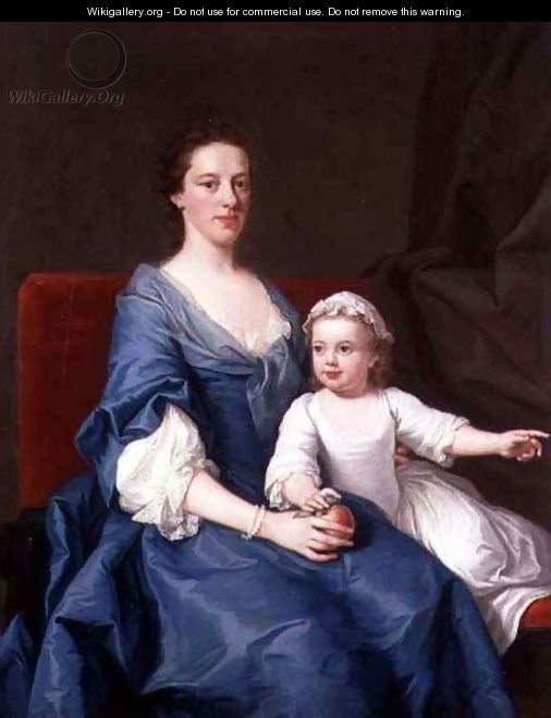 Study of a Mother and Her Daughter - Joseph Highmore