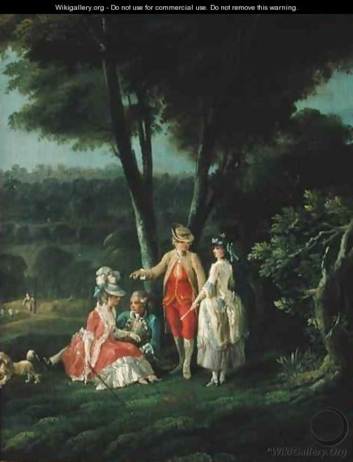 A Walk in the Park - (after) Hilaire, Jean-Baptiste