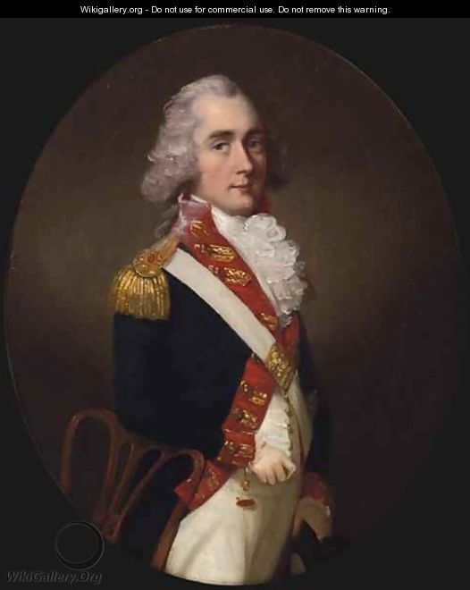 Portrait of an Officer of the East India Company Army - Thomas Hickey