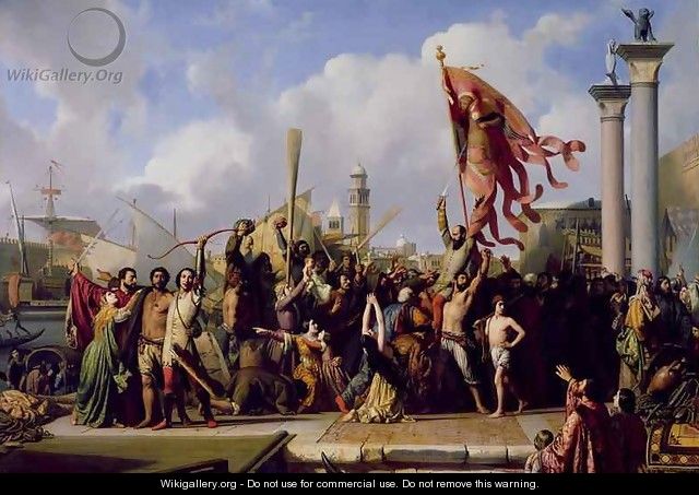 The Triumph of Pisani - Alexandre-Jean-Baptiste Hesse