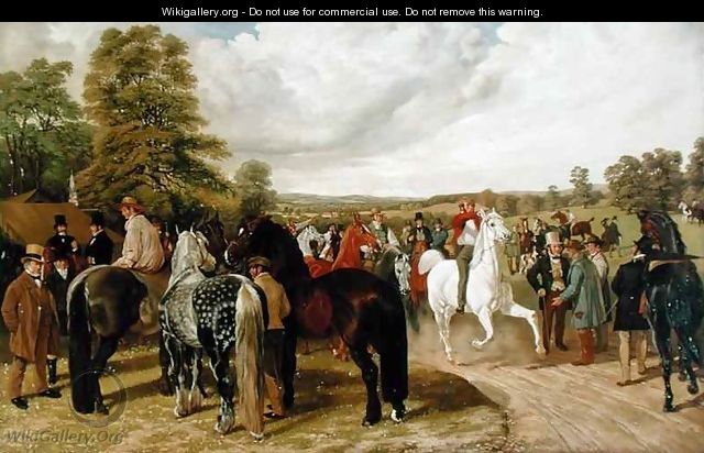 The Horse Fair Southborough Common - Benjamin Herring, Jnr.