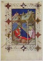 Hours of Notre Dame Prime The Birth of Christ from the Tres Riches Heures du Duc de Berry 2 - Jacquemart De Hesdin