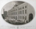 A Perspective View of the Linen Hall in Dublin plate XII of The Linen Manufactory of Ireland - William Hincks