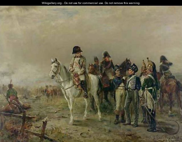 The Turning Point at Waterloo - Robert Alexander Hillingford
